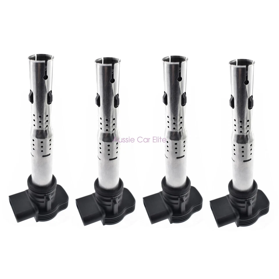 07K905715F 4x OEM Delphi Ignition Coils for 2006-2008 Audi A3 A4 A5 A6 TT 2.0T - Image 3 of 4