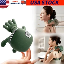 Neck Massager with Heat, Simulated Human Hand Neck Massager Wireless, Ergonomic