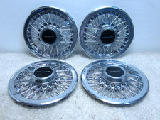 1985-1988 Ford Thunderbird Oem Wire Hubcap Wheel Cover Set Es5z-1130-d 2fl-2 1985-1988 Ford Thunderbird Oem Wire Hubcap Wheel Cover Set Es5z-1130-d 2fl-2