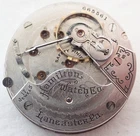 ANTIQUE 18s HAMILTON GRADE 924 17 JEWEL OPEN FACE POCKET WATCH MOVEMENT