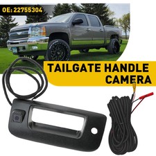 Rear Tailgate Handle Backup Hd Camera For Chevy Silverado Gmc Sierra 2007-2013
