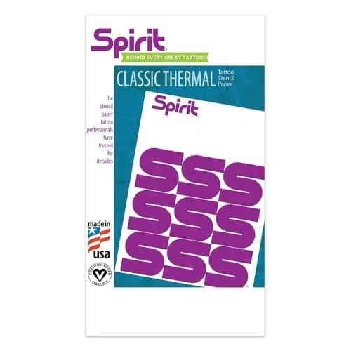 Tattoo Transfer Paper, 100 Sheets, 8.5 x 14 Inch,  Stencil Sheets image 3