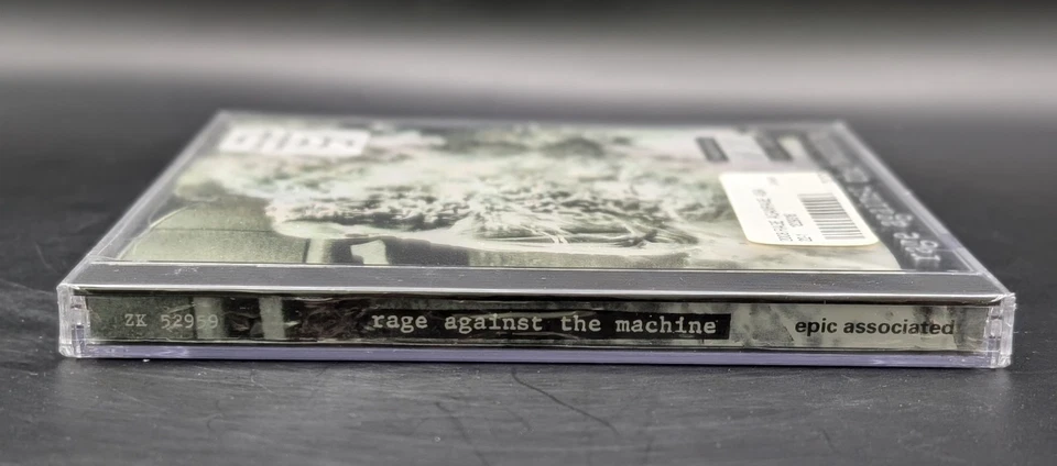SEALED, Rage Against The Machine ZK 52959, Audio CD, Hype Sticker, US, 1992 Foto 4 de 4