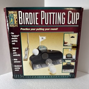Vintage 19th Hole Birdie Putting Cup Auto Return Putting Practice