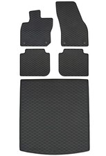 Gummi Fußmatten + Kofferraumwanne für VW Tayron 2025- im Set Gummimatten