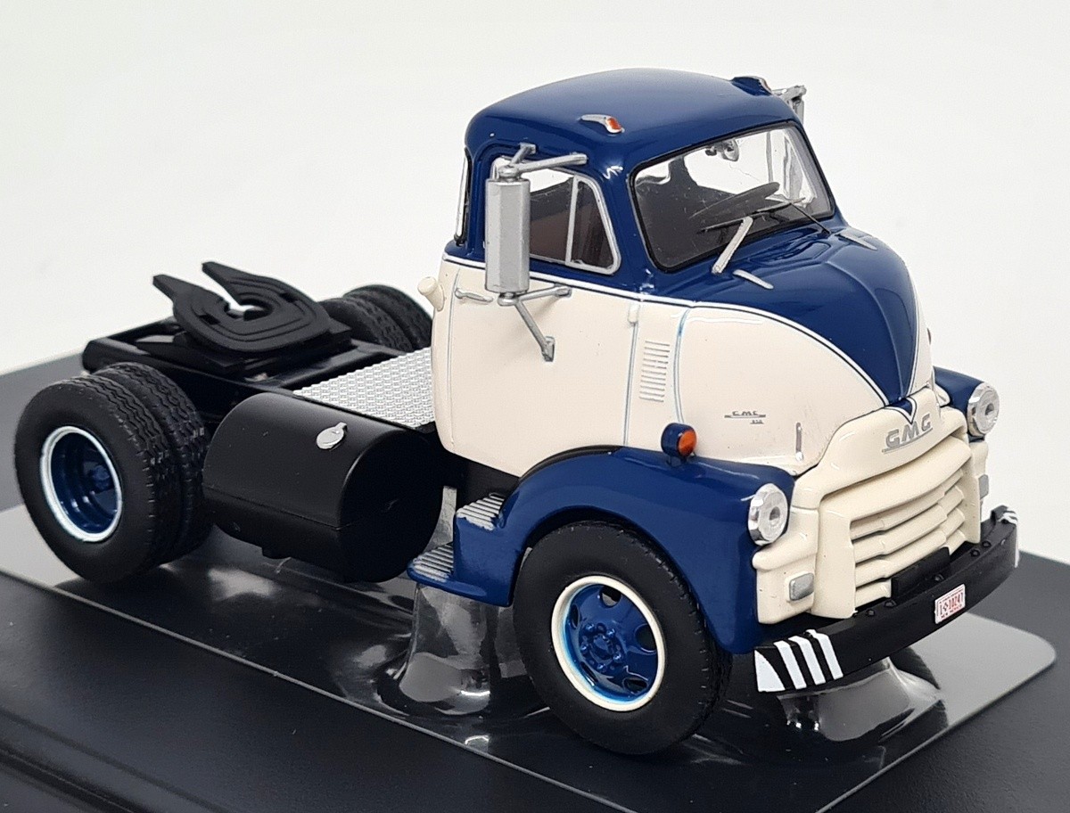 イクソ ixo MODELS 1/43 TRUCK series-C iXO 1/43 - GMC 950 COE 1954 Blue / White Diecast Scale Model Truck