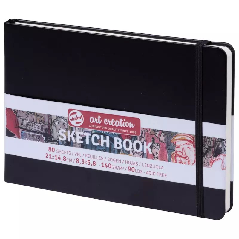 Royal Talens Art Creation Black Landscape Sketchbook (14.8 x 21cm)