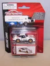 Majorette Deluxe Cars Porsche 934 Vaillant 1/64 Rubber Tires Doors Open