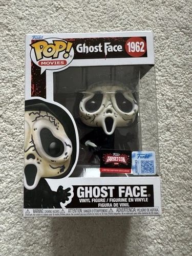 Funko Pop! Movies Ghost Face #1962 Ghost Face Target Con Excl W/ Protector