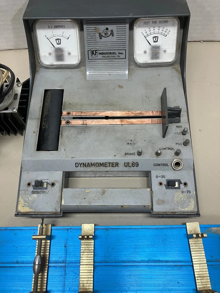 CONTROLADOR GABARITO CHASSI VINTAGE ORIGINAL ESCALA 1/32-1/24 DÉCADA DE 1960 KF DYNO & RUSSKIT - Imagem 3 de 4