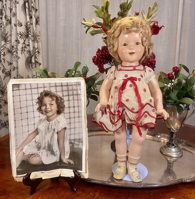 Antique/Vintage 1930s Composition Shirley Temple Doll