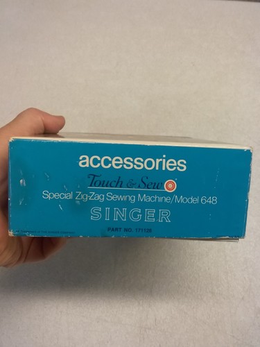 Singer Touch Sew Model 648 Accessories zig Zag Sewing Machine Extras - Picture 2 of 24