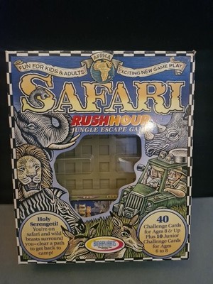   Safari Rush Hour Jungle Escape Logikspiel komplett Binary Arts 1999