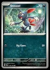 Sneasel 133/193 Common Paldea Evolved Pokemon Near Mint