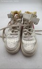 Nike Girls Air Force 1 Mid LE GS Sail Sea Coral White Leather Sneakers Size 7Y — photo 1