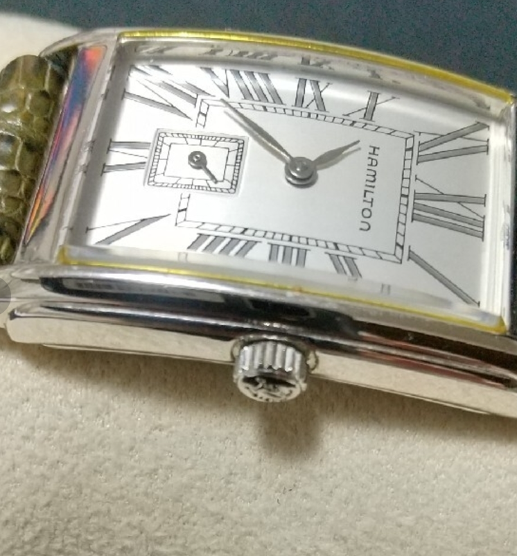 Hamilton Ardmore 6269 Small Second Qz Unisex Watch Silver | eBay