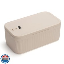 Huolacove Small Medication Lock Box with Combination Code, Lockable Storage B