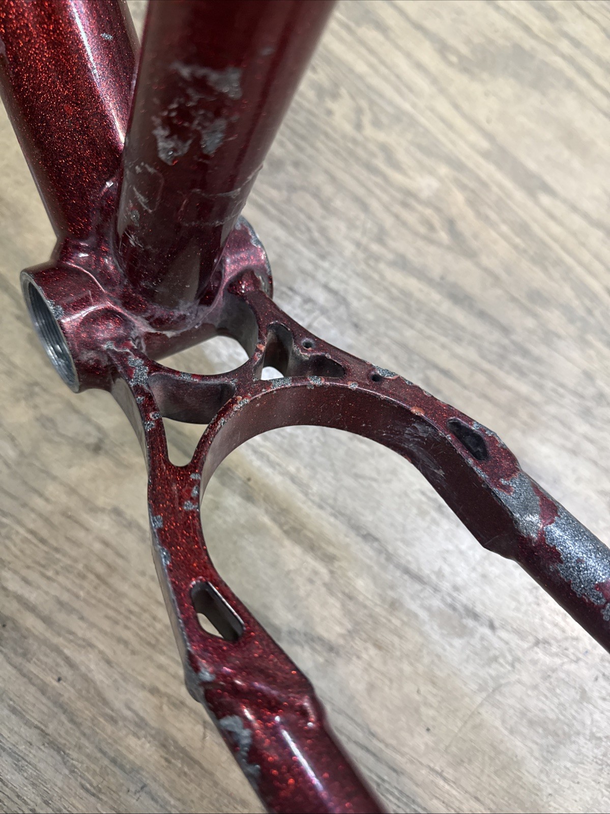 Schwinn Homegrown Frame 19” Bass Boat Red USA 1998