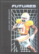 E619 - Jaylen Wright #100 - 2024 Leaf Futures - Green - /99