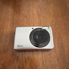 Samsung SL202 Intelligent LCD 10.2mp 3x Zoom Blue Digital Camera w/ Bat UNTESTED
