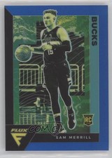 2020-21 Panini Flux Rookies Light Blue Prizm Sam Merrill #243 0jo2