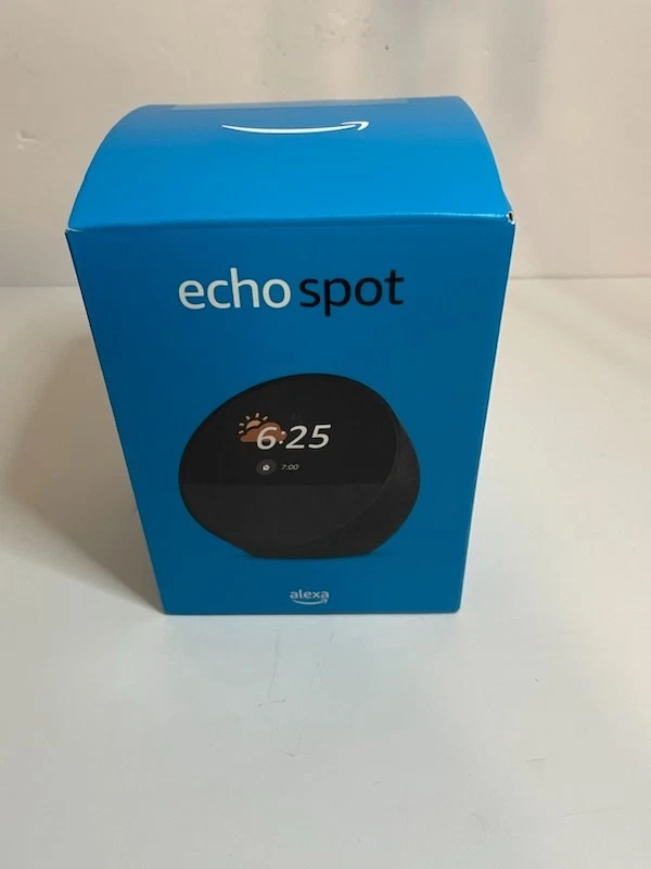 Amazon Echo Spot Alexa Black Smart Speakers for sale | eBay