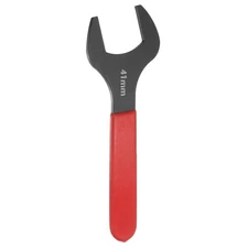 Single Open End Wrench 41mm Metric U-Shaped Spanner with Red Shank