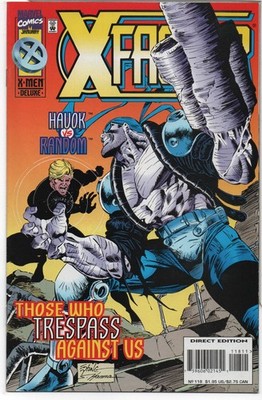 X-FACTOR #118   STEVE EPTING COVER ART   HAVOK S FALL   DIRECT EDITION - 1996