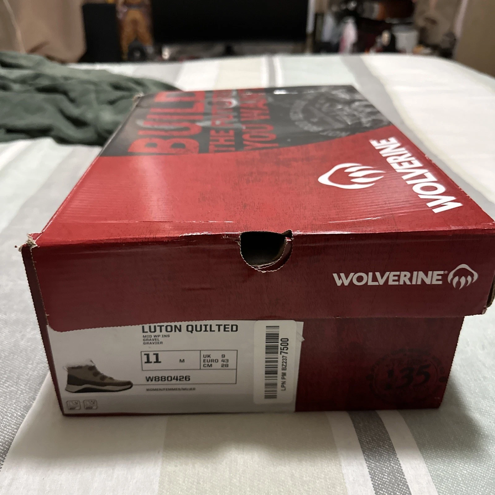 Wolverine Women’s Luton Quilted Waterproof Insulated Mid Snow Boot WMNS 11