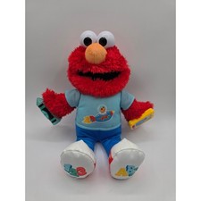 Sesame Street Play  Learn Learning Elmo Plush Lights Motion - WORKS