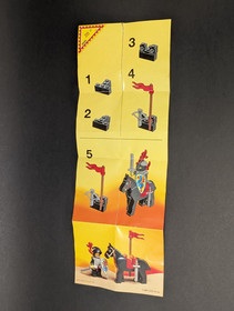 LEGO SET 6009 "CASTLE BLACK KNIGHT"   -  No BOX