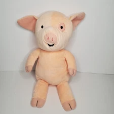Kohl's Cares If You Give a Pig a Pancake 14" Plush Stuffed Animal Toy Brown Spot
