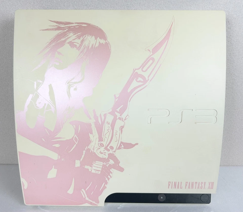Consola PS3 FINAL FANTASY XIII EDICIÓN LIGHTNING CECH2000B FF JAPÓN Pseted Foto 4 de 4