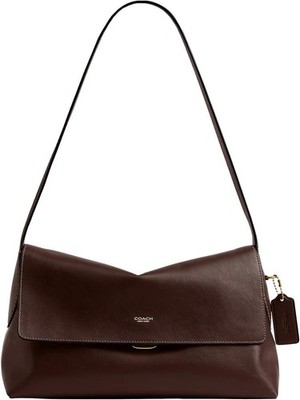 COACH Chelsea Shoulder Bag 30 Leather Crossbody Handbag  CDS58 Maple outlet New