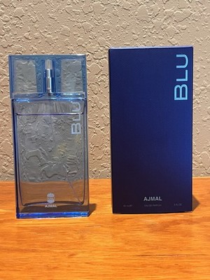Ajmal Blu Eau de Parfum for Men 3 fl oz Long Lasting Fragrance