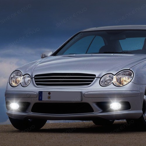 Juego de faros antiniebla delanteros para Mercedes Benz ML350 2008-2011 C300 y bombillas H11 2006-2011 - Imagen 20 de 20
