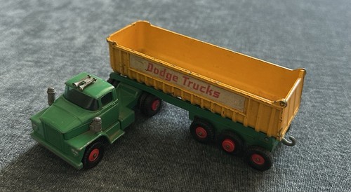 Vintage Toy Car Matchbox King Size K-16 Dodge Tractor Made In England By Lesney - Picture 8 of 15