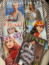 Filati Strickhefte Handarbeitshefte, Strickmuster 6 Stck.