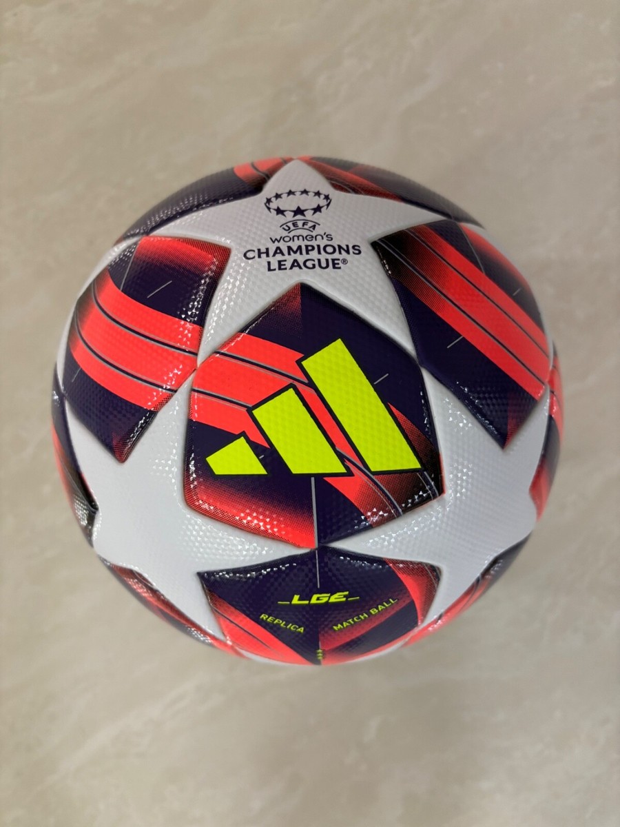 SOCCER BALL-ADIDAS-SIZE 5-REPLICA MATCH-UEFA FIFA WOMAN'S