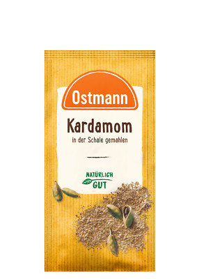 Ostmann Kardamom in der Schale gemahlen Einzelgewürze 0.008kg 4002674122275