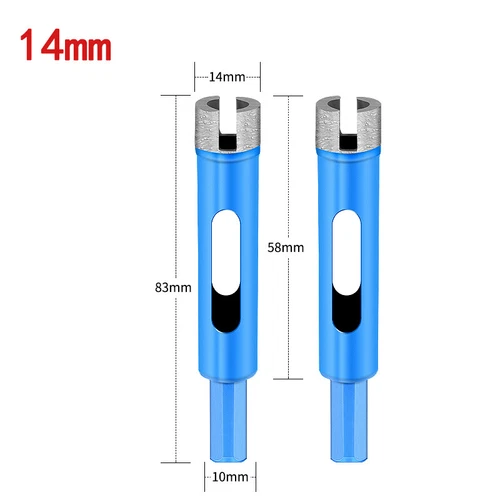 6mm-100mm Diamant Lochsäge Diamantbohrkrone Kernbohrkrone Fliesen Marmor Keramik - Bild 19 von 46