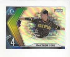 2022 Bowman Chrome Baseball Scouts Top 100 Insert Singles - You Choose