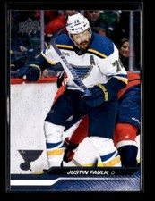 2023-24 Upper Deck NHL Hockey Justin Faulk St. Louis Blues #409  4 Card Lot