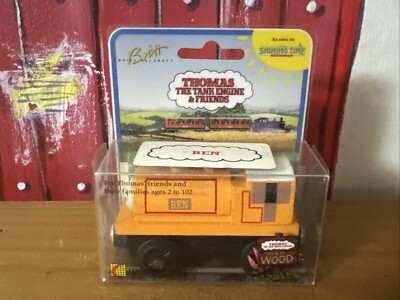 Ben 1992 Thomas The Tank Engine & Friends Wooden Railway Train Staples NIB