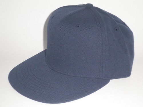 HIGH CROWN BLANK Hat Navy Blue 