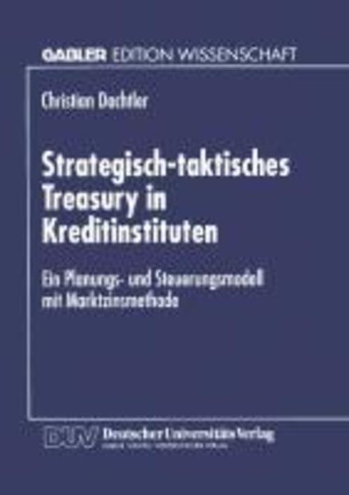 Thumbnail - Strategisch-taktisches Treasury In Kreditinstituten | Christian