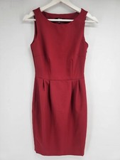 Womens Asos Red Dress Sleeveless Size 4