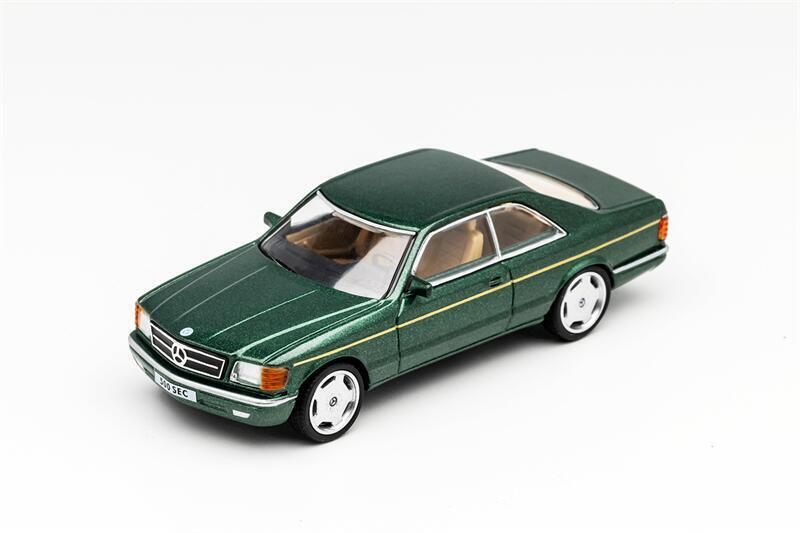 DCT 1:64 MB S Class C126 500SEC LHD Diecast Model Car | eBay