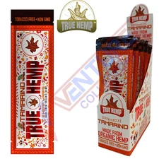 TRUE H. Natural Organic Herbal Wraps TAMARIND Full Box 25 Pouch/2 per Pack