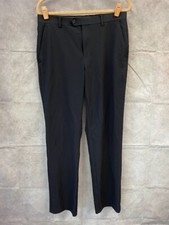 Michael Kors Men's Black Dress Pants Flat Front Size 32W x 32L